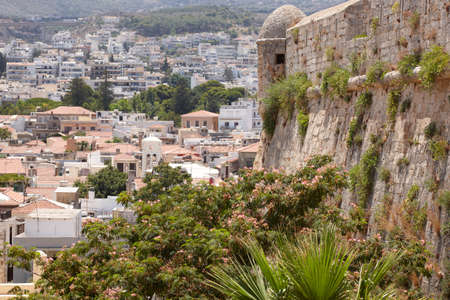 Fortress of Fortezza in Rethymno. Crete. Greece. Horizontalのeditorial素材