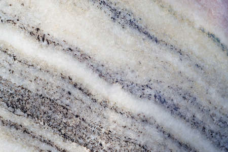 Mineral background. Folded breccia stone macro detail. Geology gemstone. Horizontal