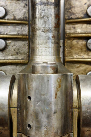 Engine valve detail of and second war world submarine. Power