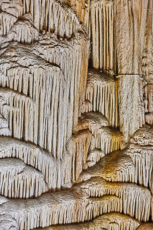 Campanet caves in Mallorca. Geological and mineral. Balearic islands. Spainの写真素材