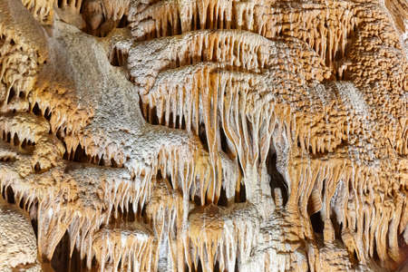 Campanet caves in Mallorca. Geological and mineral. Balearic islands. Spainの写真素材