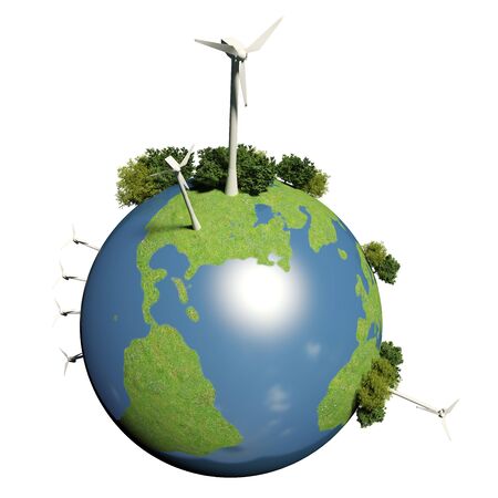 green planet earthの写真素材