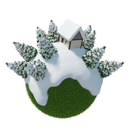 Winter Planetの写真素材