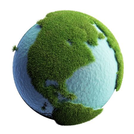 green planet earthの写真素材