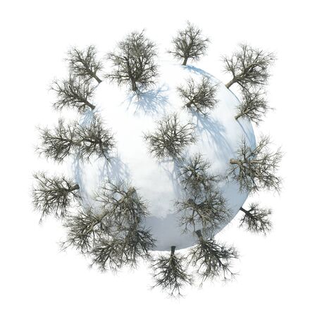 Winter Planetの写真素材