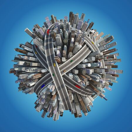 Planet Cityの写真素材