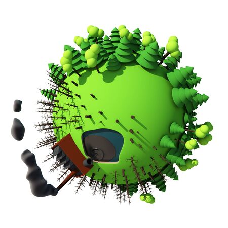 Planet Cartoon Industryの写真素材