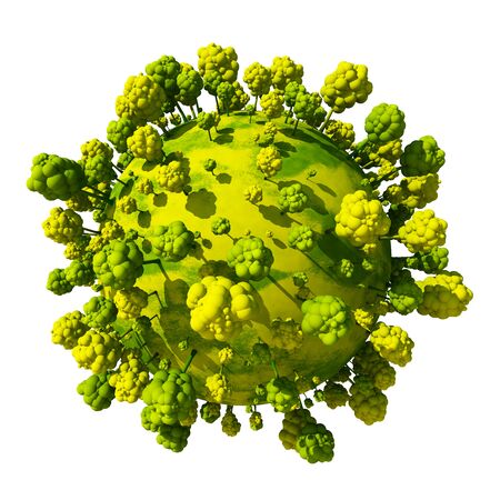 planet cartoonの写真素材