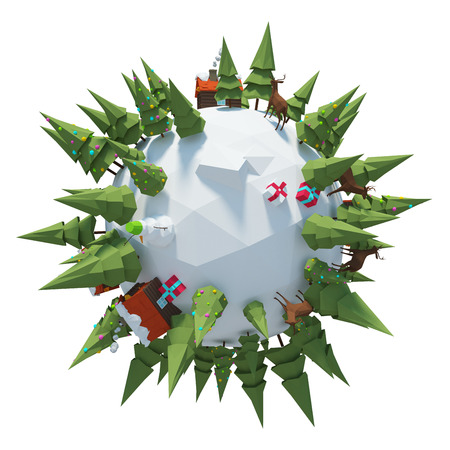 Winter Planetの写真素材