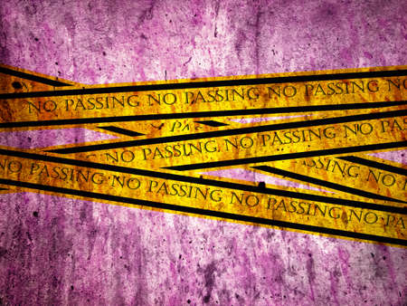 grunge  blackground with yellow Ribbon