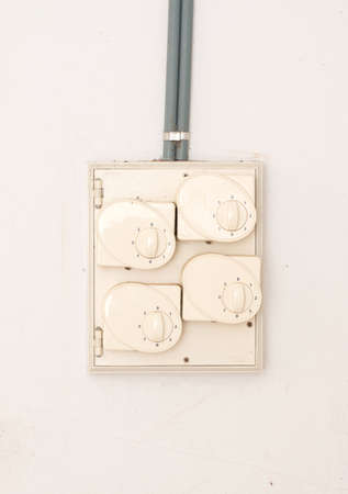 Switch fan on wall
