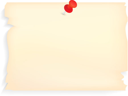 Set of different note papers. Paper note and office elements. Reminder object concept. Vector illustration.のイラスト素材