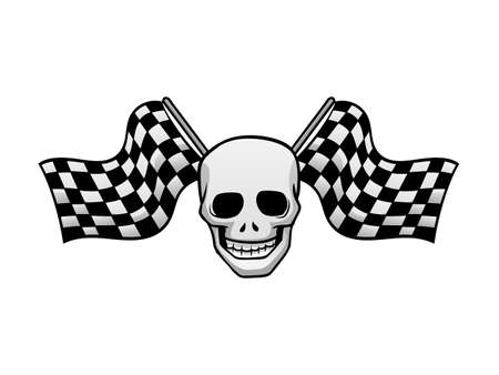 skull race tournamentのイラスト素材