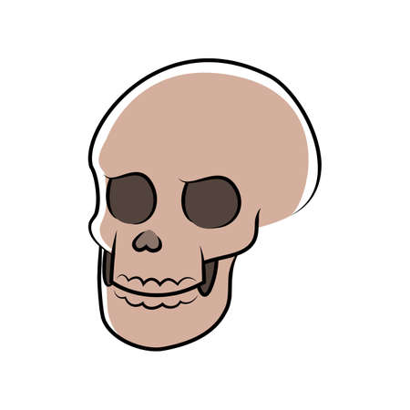 skull symbolのイラスト素材