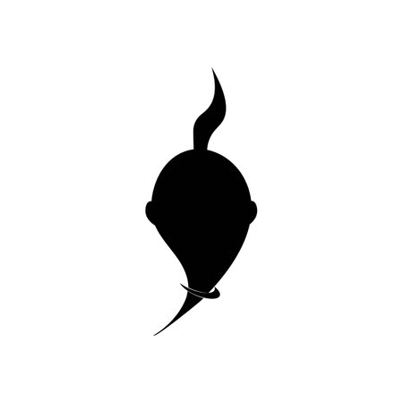 Genie icon logo vector designのイラスト素材