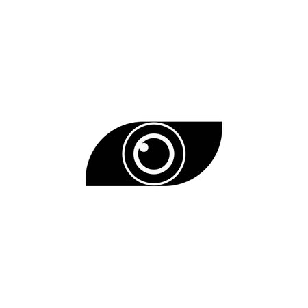 Eye vision optic vector designのイラスト素材