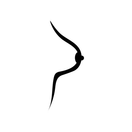 Breast icon logo vector designのイラスト素材