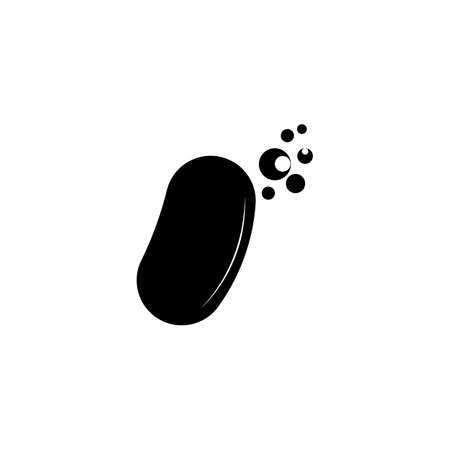 Soap bar icon logo free vector designのイラスト素材