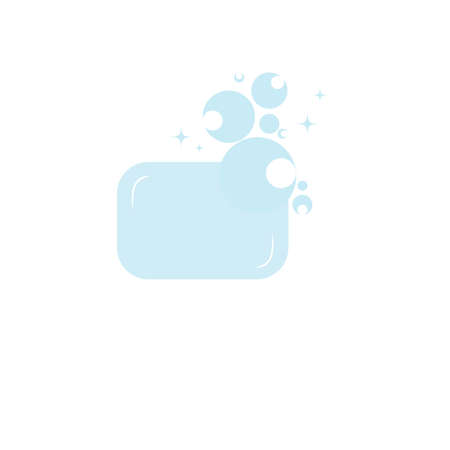 Soap bar icon logo free vector designのイラスト素材