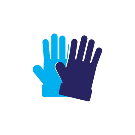 Gloves icon template vector designのイラスト素材