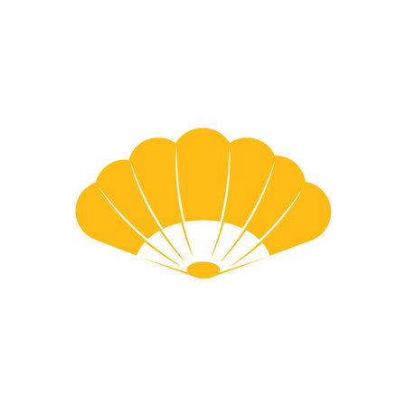 Shell icon logo template vector designのイラスト素材