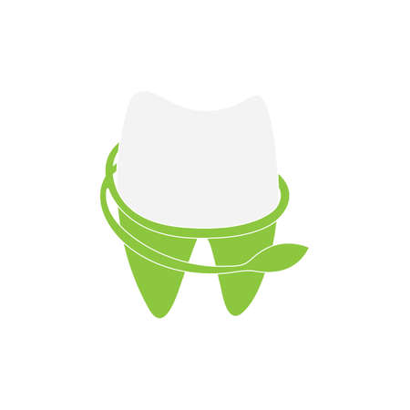 Dental icon template logo vector designのイラスト素材