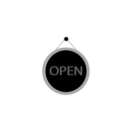 Open, close icon template vector designのイラスト素材