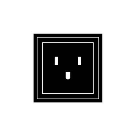 Socket icon illustrator Free vectorのイラスト素材