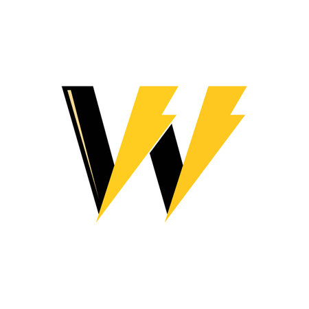 Letter K Power energy icon vector designのイラスト素材