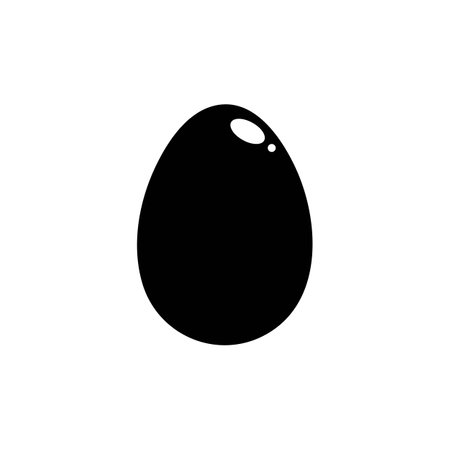 Egg icon logo vector designのイラスト素材