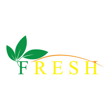 Fresh icon logo vector designのイラスト素材