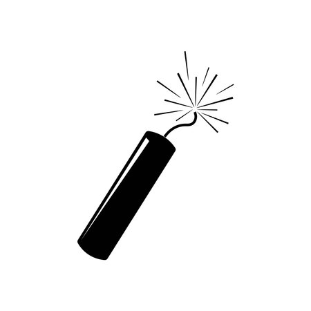 Dynamite icon logo free vector imageのイラスト素材