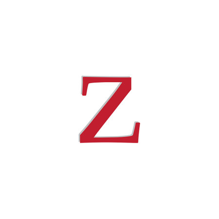 Letter z logo vector designのイラスト素材