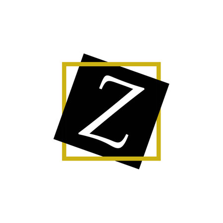 Letter z logo vector designのイラスト素材