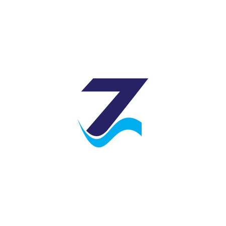 Letter z logo vector designのイラスト素材
