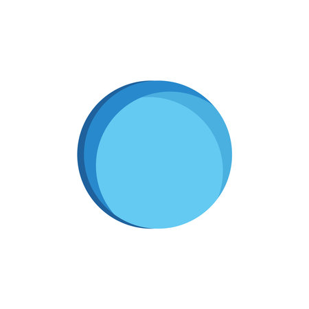 Circle abstract icon logo free vectorのイラスト素材