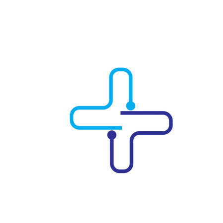 medical icon logo vectorのイラスト素材