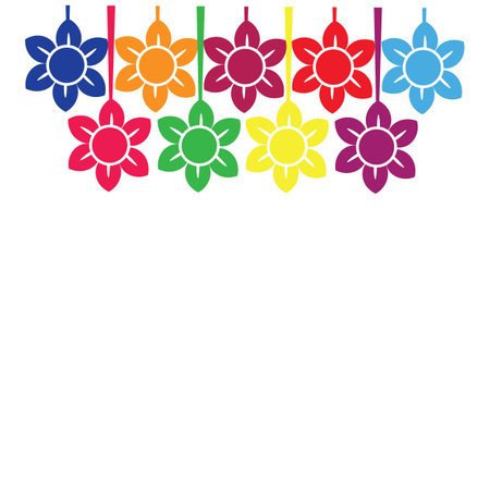 sakura flower icon logo vectorのイラスト素材