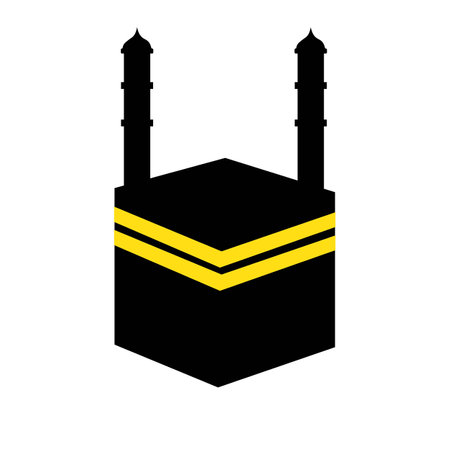 mecca icon logo vectorのイラスト素材