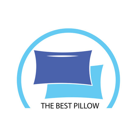 pillow icon logo vectorのイラスト素材