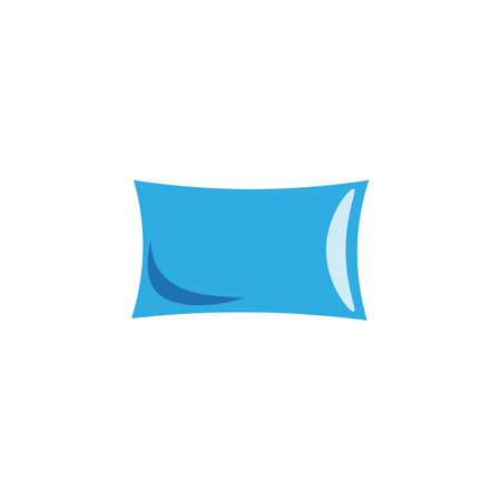 pillow icon logo vectorのイラスト素材