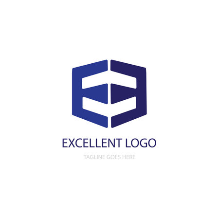 excellent icon logo vectorのイラスト素材