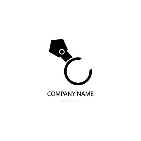 crane icon logo vectorのイラスト素材
