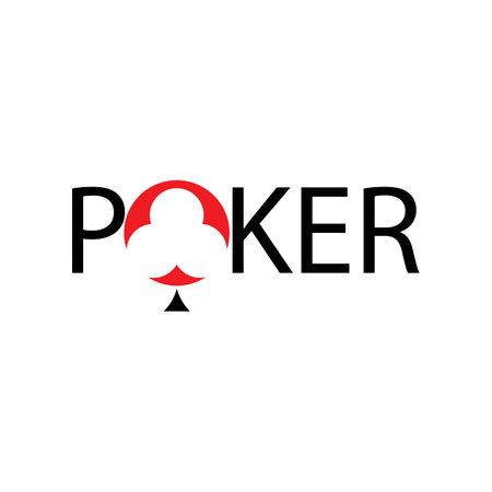 poker icon logo vector designのイラスト素材