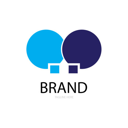 letter qq geometry logo vectorのイラスト素材