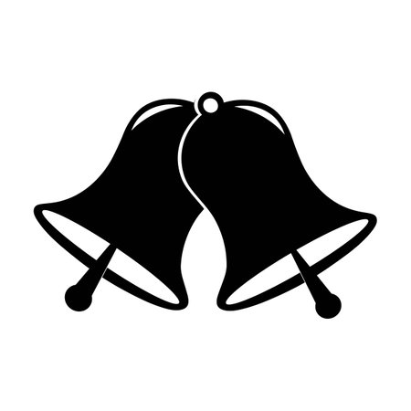 bell illustration concept logo vectorのイラスト素材