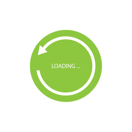 loading illustration logo vector freeのイラスト素材