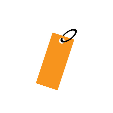 sale tag, price tag illustration log vectorのイラスト素材