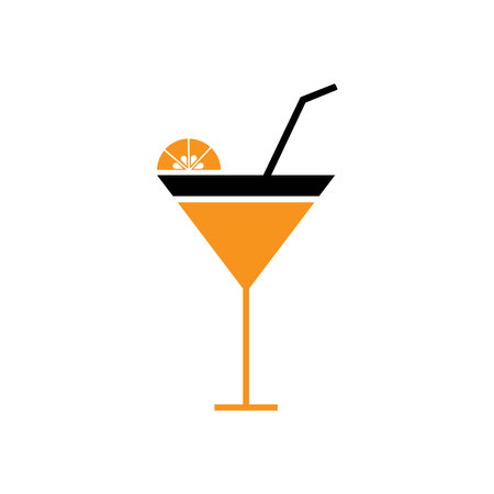 Drink icon logo vector illustrationのイラスト素材