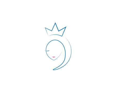 Beauty women style logo vectorのイラスト素材